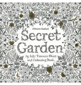 CHRONICLE PUBLISHING SECRET GARDEN COLORING BOOK PB BASFORD