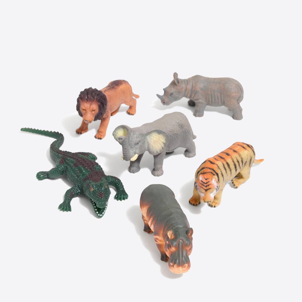 TOYSMITH SAFARI SQUISHIMALS THE TOY STORE