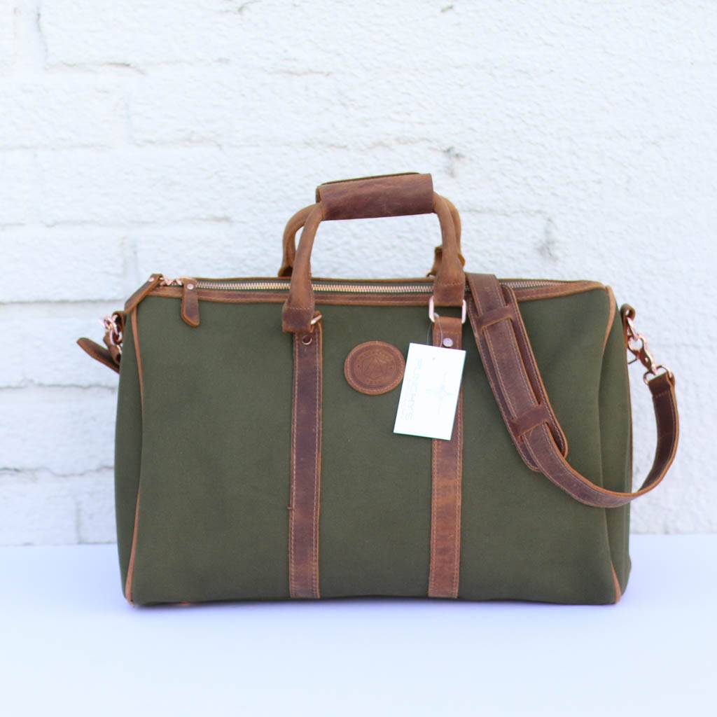 Women&#39;s Canvas & Leather Weekender Bag | PUNCHY&#39;S USA - PUNCHY&#39;S