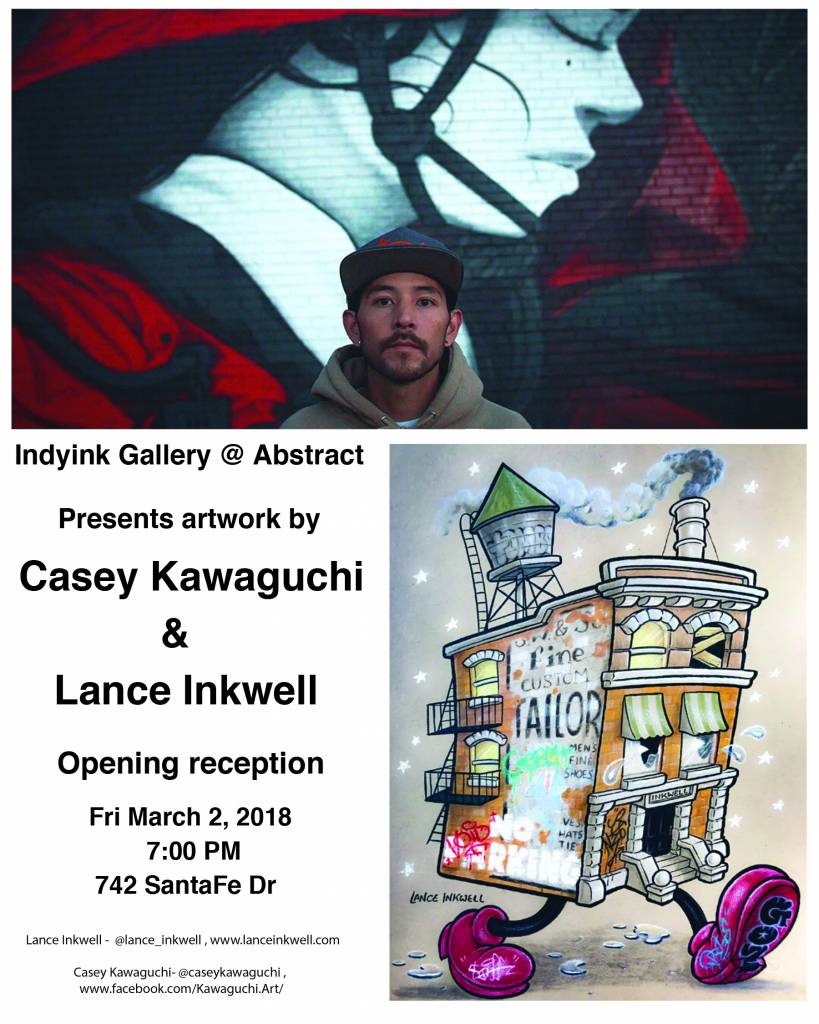 March 2018 - Lance Inkwell, Casey Kawaguchi