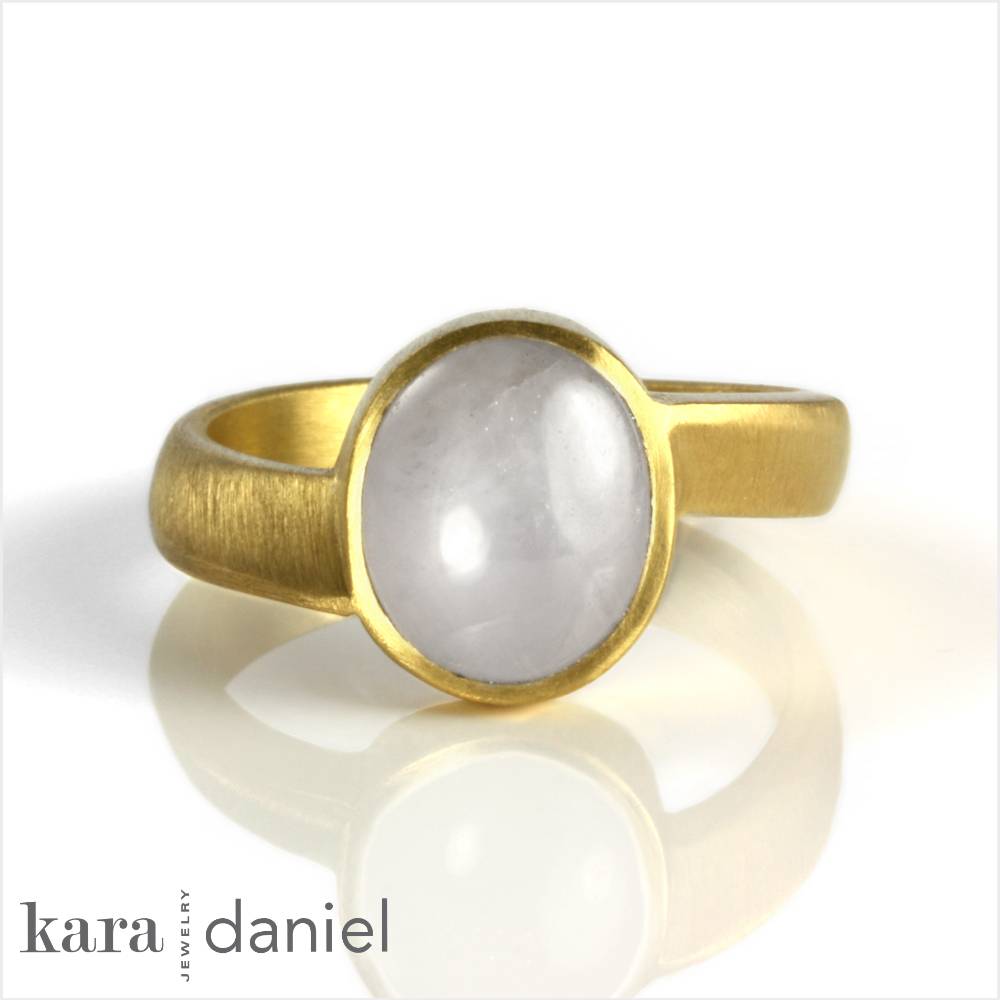 white sapphire jyotish ring