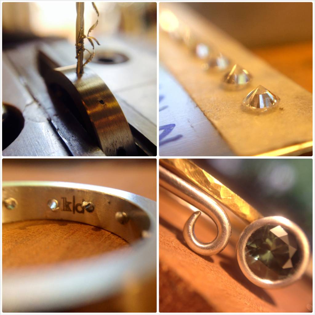 an anniversary stack ring: 50 years