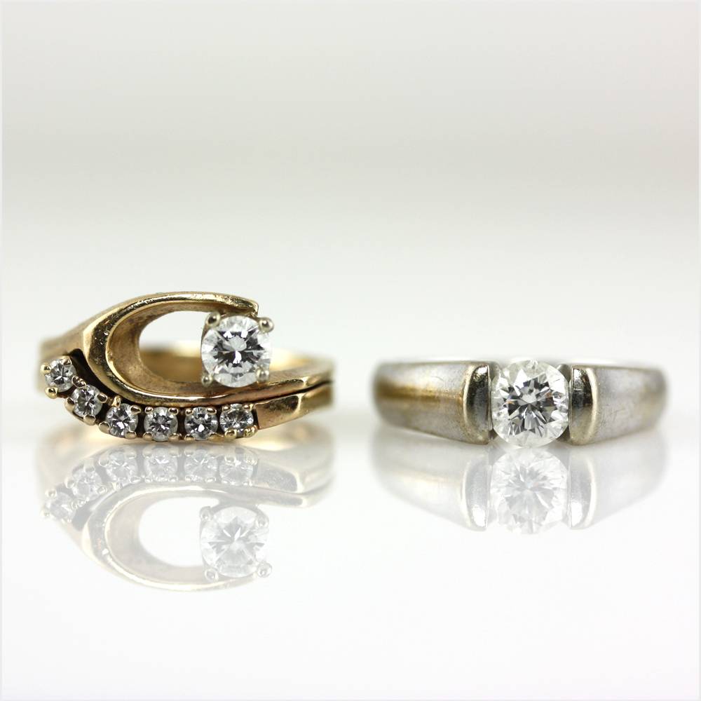 vintage rings re-envisioned