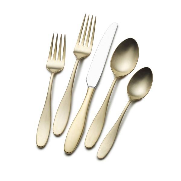 Gold Satin 20 pc set - Timeless Table Gold Satin 20 pc set - Timeless Table