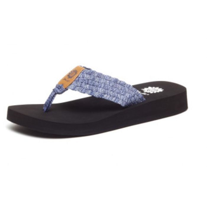yellow box boots yellowbox shoes soleil flip flop blue yellow box boots yellowbox shoes soleil flip flop blue