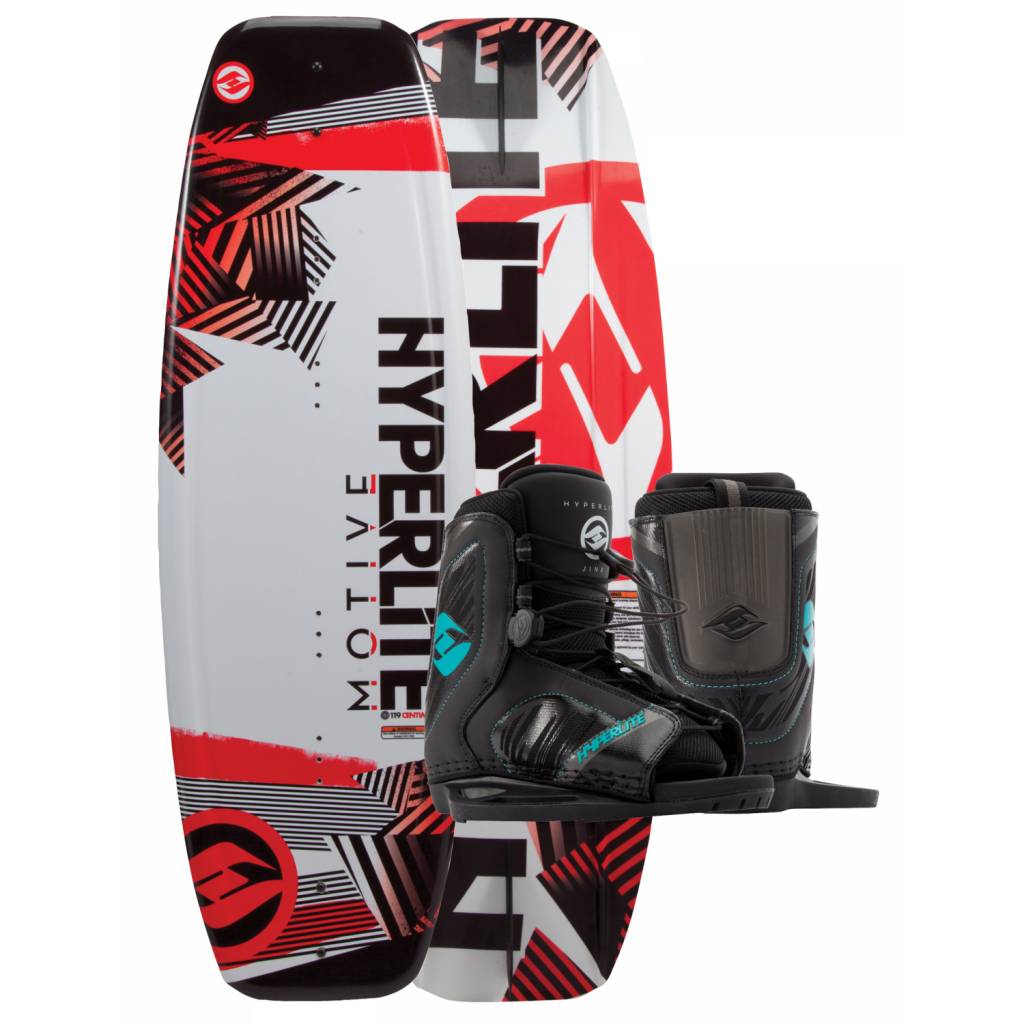 Hyperlite Motive w/Remix Youth Wakeboard Package Morsel Munk