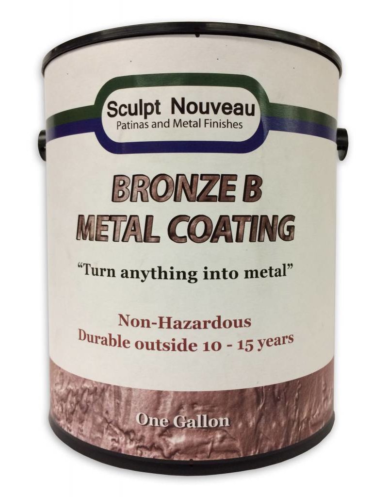 B Metal Coat Bronze Gallon The Compleat Sculptor The Compleat Sculptor