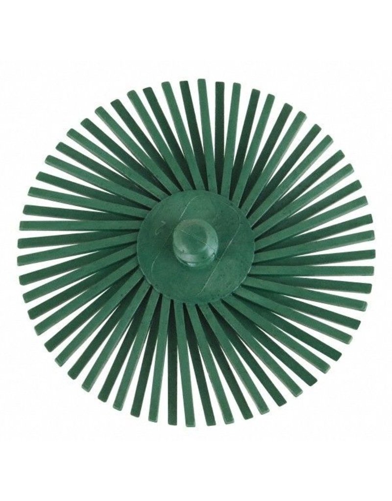 3M ROLOC Radial Bristle Disc 3'' Green 50Grit (5 Pack) The Compleat