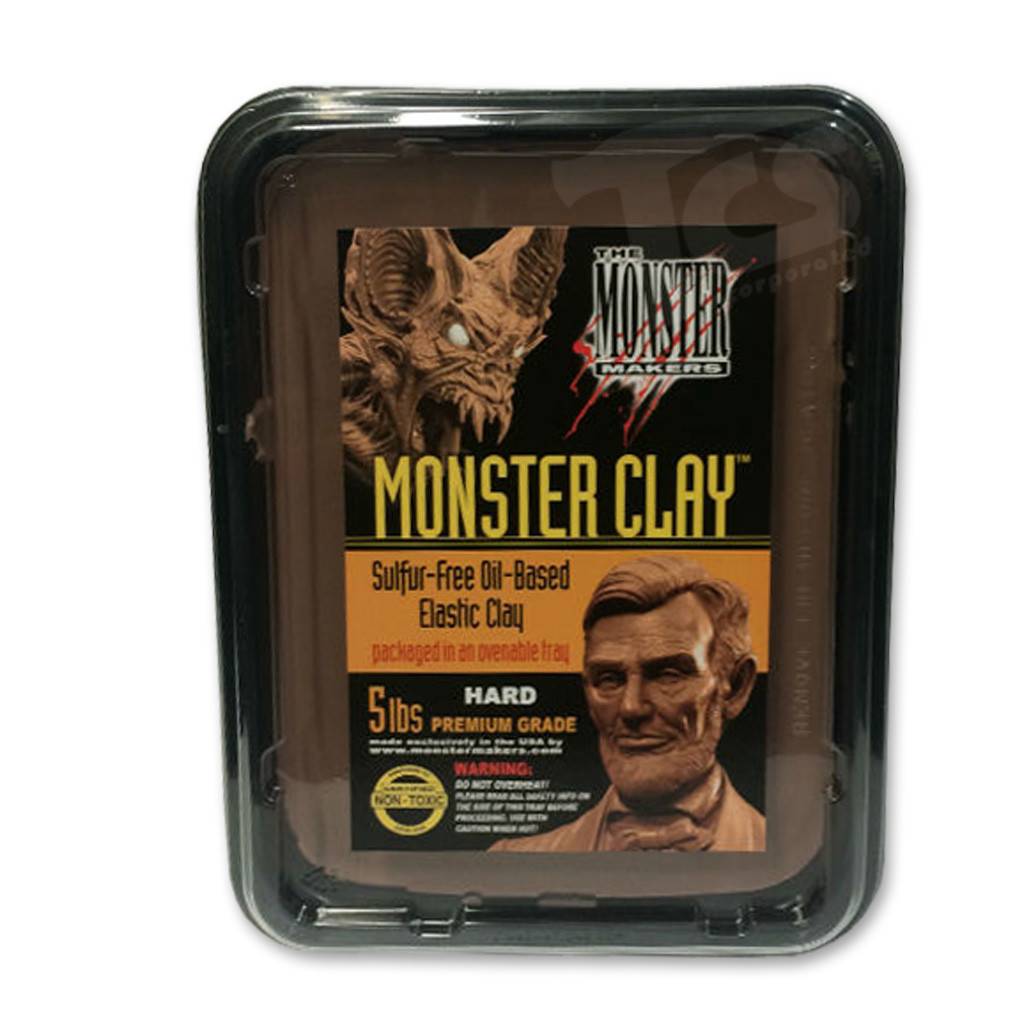 Monster Clay Hard 5lb The Compleat Sculptor The Compleat Sculptor