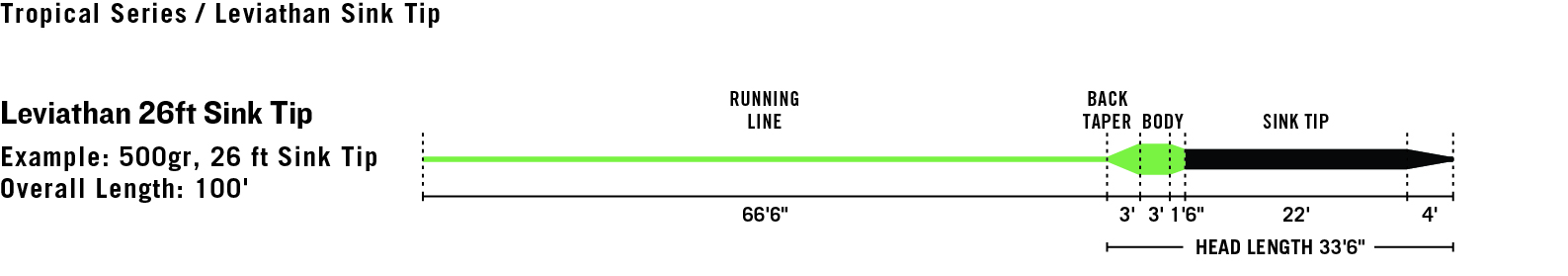 RIO Leviathan Sinking Fly Line