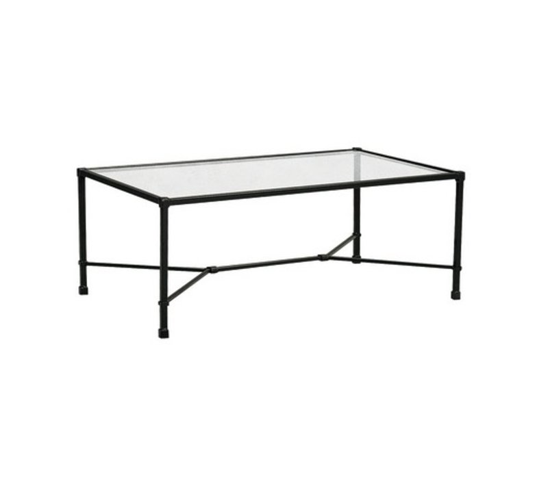 Brown Jordan Venetian 26 X 43 Rectangular Coffee Table With Glass Brown Jordan Venetian 26 X 43 Rectangular Coffee Table With Glass Top