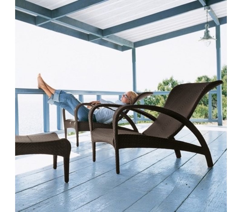 Dedon Tango Recliner In Bronze Kolo Collection Tango Recliner In Bronze