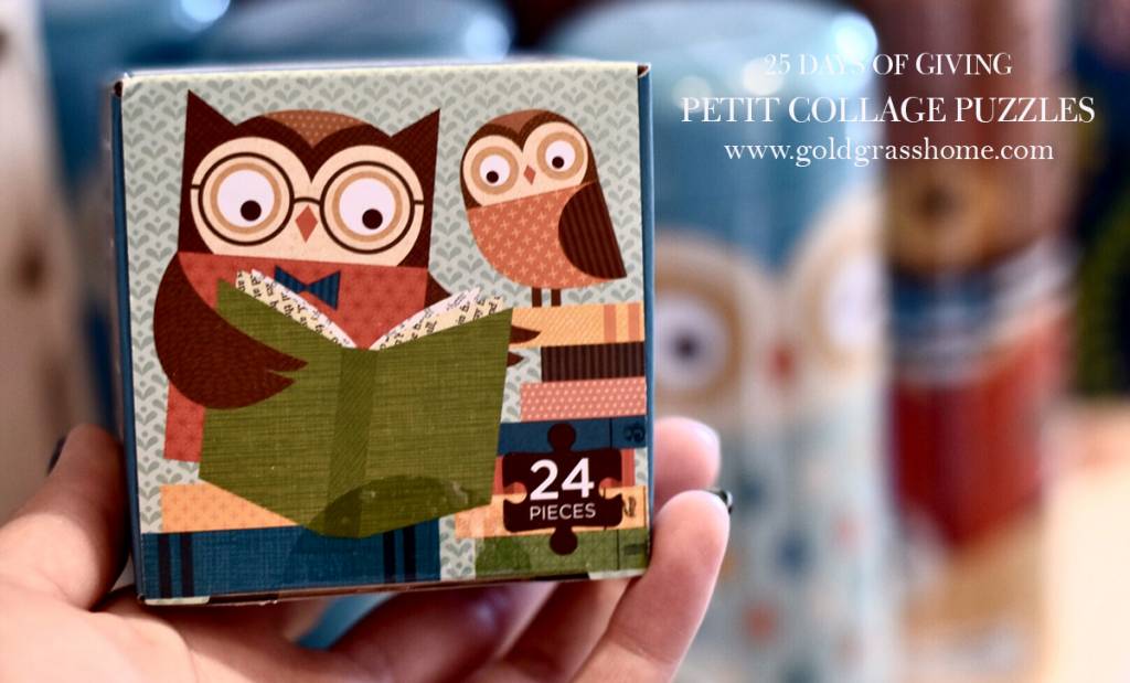 25 Days of Giving – Day 21: Petit Collage Puzzles, Games & Decor