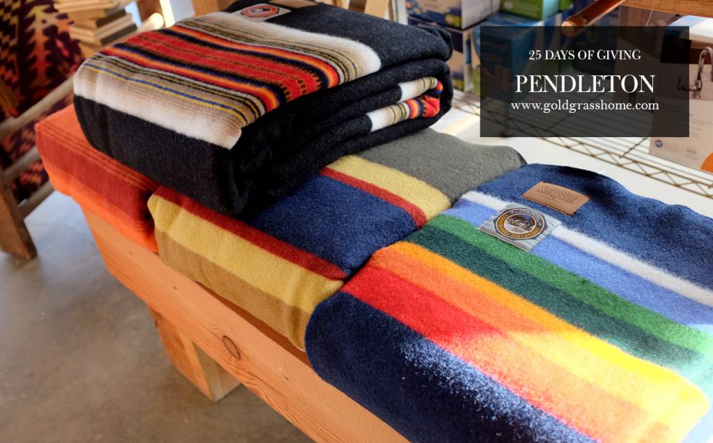 25 days of Giving – Day 13: Pendleton Wool Blankets