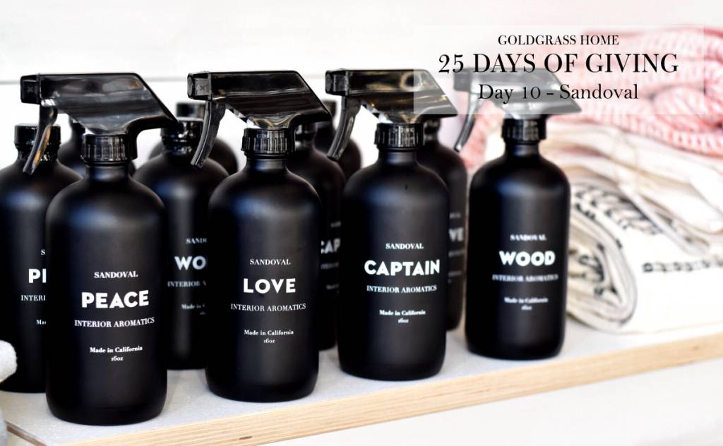 25 Days of Giving – Day 10: Studio Sandoval Aromatics