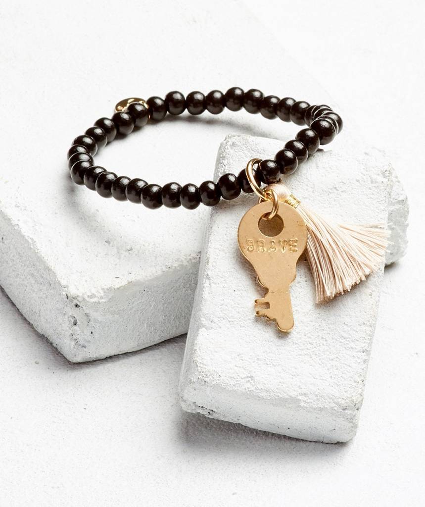 The Giving Keys Inspiration Bead Key Bracelet W Tel Out Of Town The Giving Keys Inspiration Bead Key Bracelet W Tel