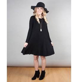 Long Sleeve Shift Dress