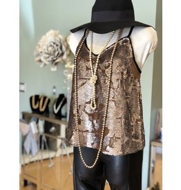 Sequin Patterned Tank