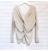 Back Twist Sweater