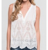 Eyelet Cami Top