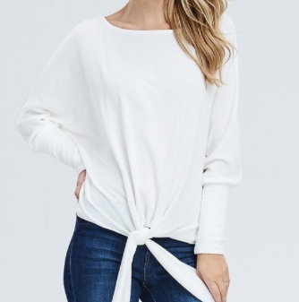 Kristin Terry Tie Top