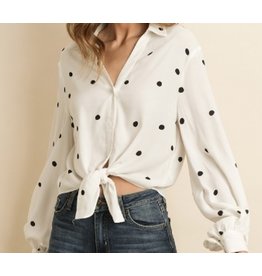 Give Me Some Poka-Dots Top