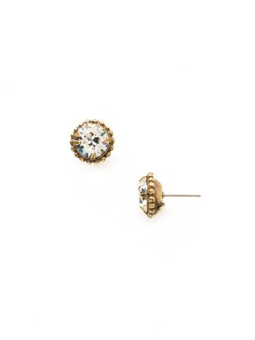 Sorrelli Ag Simplicity Stud Earring Crystal Amber Marie And Company Sorrelli Ag Simplicity Stud Earring Crystal
