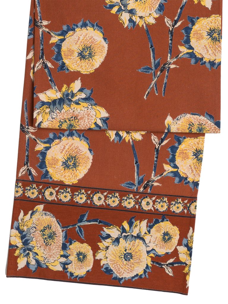 Sun Follower Rust Table Runner Davis Designs April Cornell Sun Follower Rust Table Runner