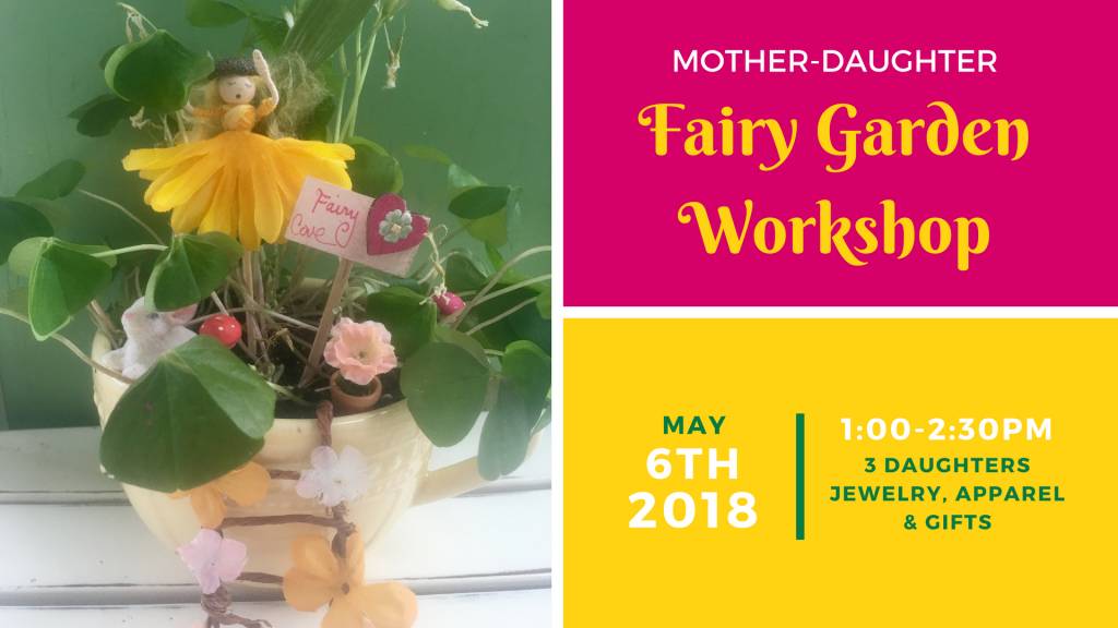 Mother-Daughter Fairy Garden Workshop