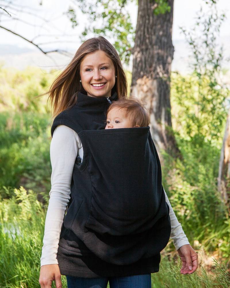 fleece baby sling