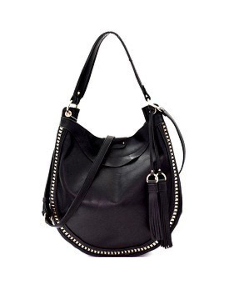 Sophia Black Handbag Heart Boutique Sophia Black Handbag