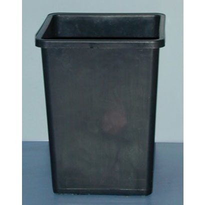 Grodan Pot Square Black Rose Bucket