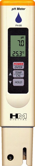 HM Digital Meters HM Digital pH 80 Meter - RASA Hydroponics