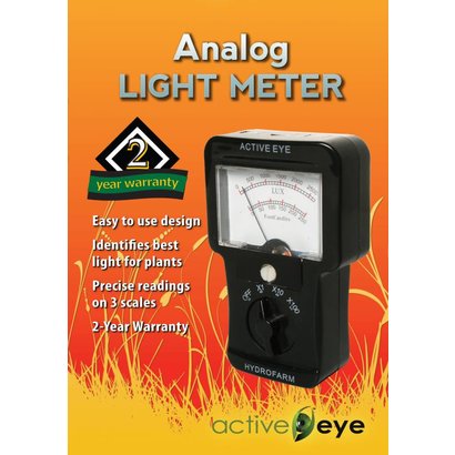 Active Eye Analog Light Meter (Footcandle