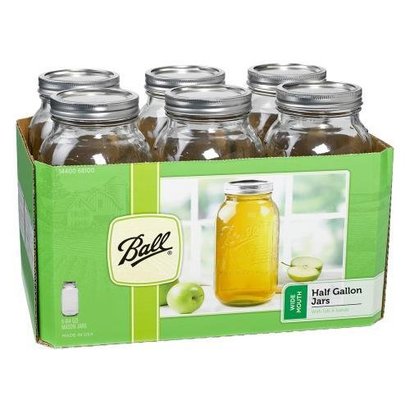 Ball Ball Jars Wide Mouth Half Gallon single