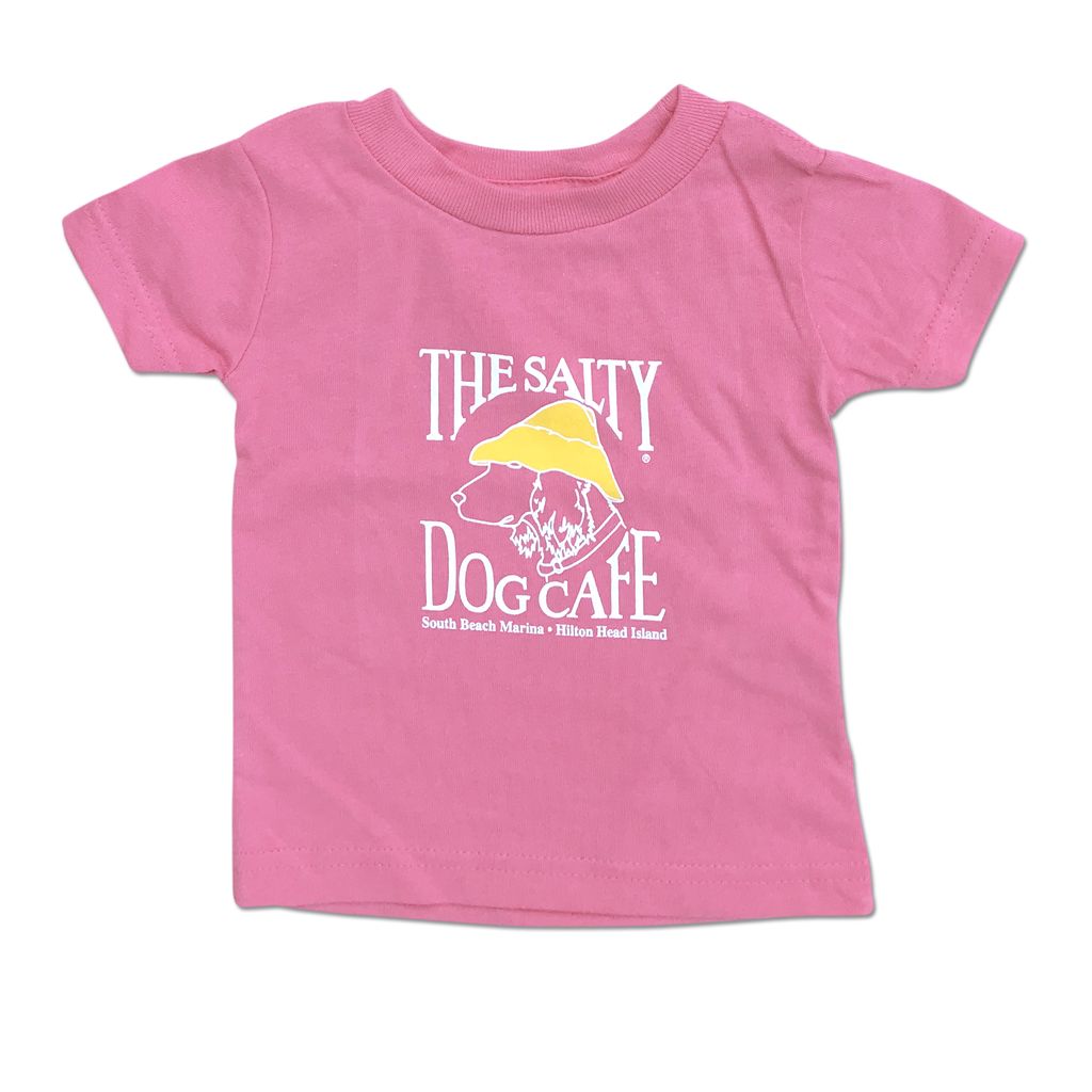 Infant Tee in Raspberry The Salty Dog Inc