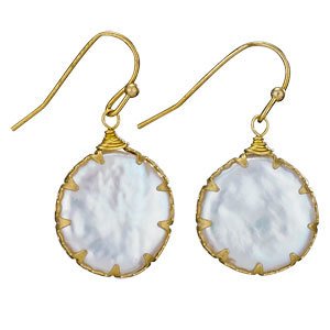 Steven Clea Blister Pearl Br Earrings Esmeralda Jewelry Steven Clea Blister Pearl Br Earrings