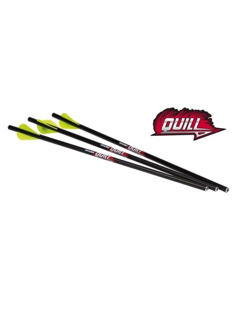EXCALIBUR CROSSBOW CARBON QUILL ARROWS 16.5" Easthill Outdoors