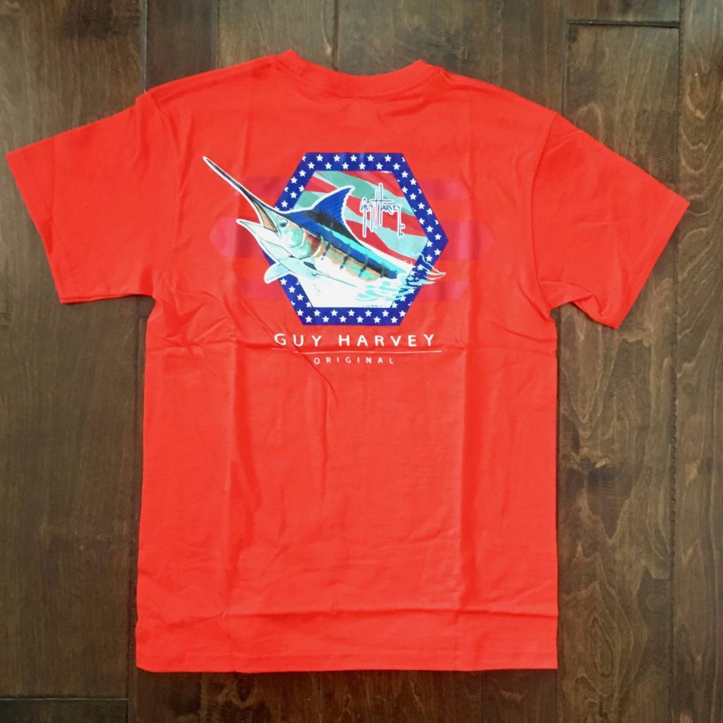 Guy Harvey Men/'s Tarpon Reflections T-Shirt