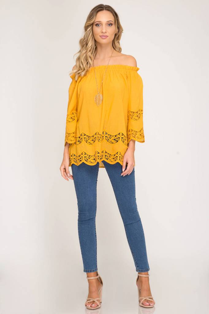 3 4 sleeve the shoulder top growers 3 4 sleeve the shoulder top growers