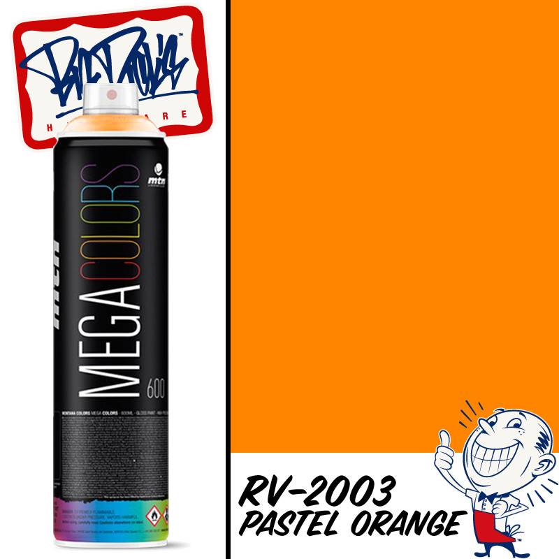 Mtn Mega Spray Paint Pastel Orange R 2003 S Hardware Mtn Mega Spray Paint Pastel Orange R 2003