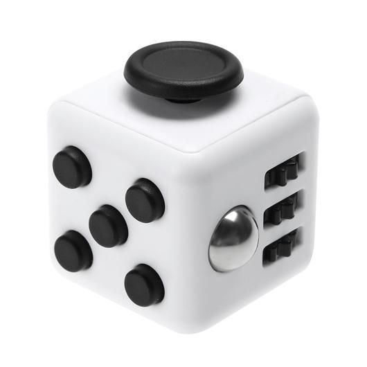 Addictive Toys Fidget Cube White W Black Addictive Toys Fidget Cube White W Black