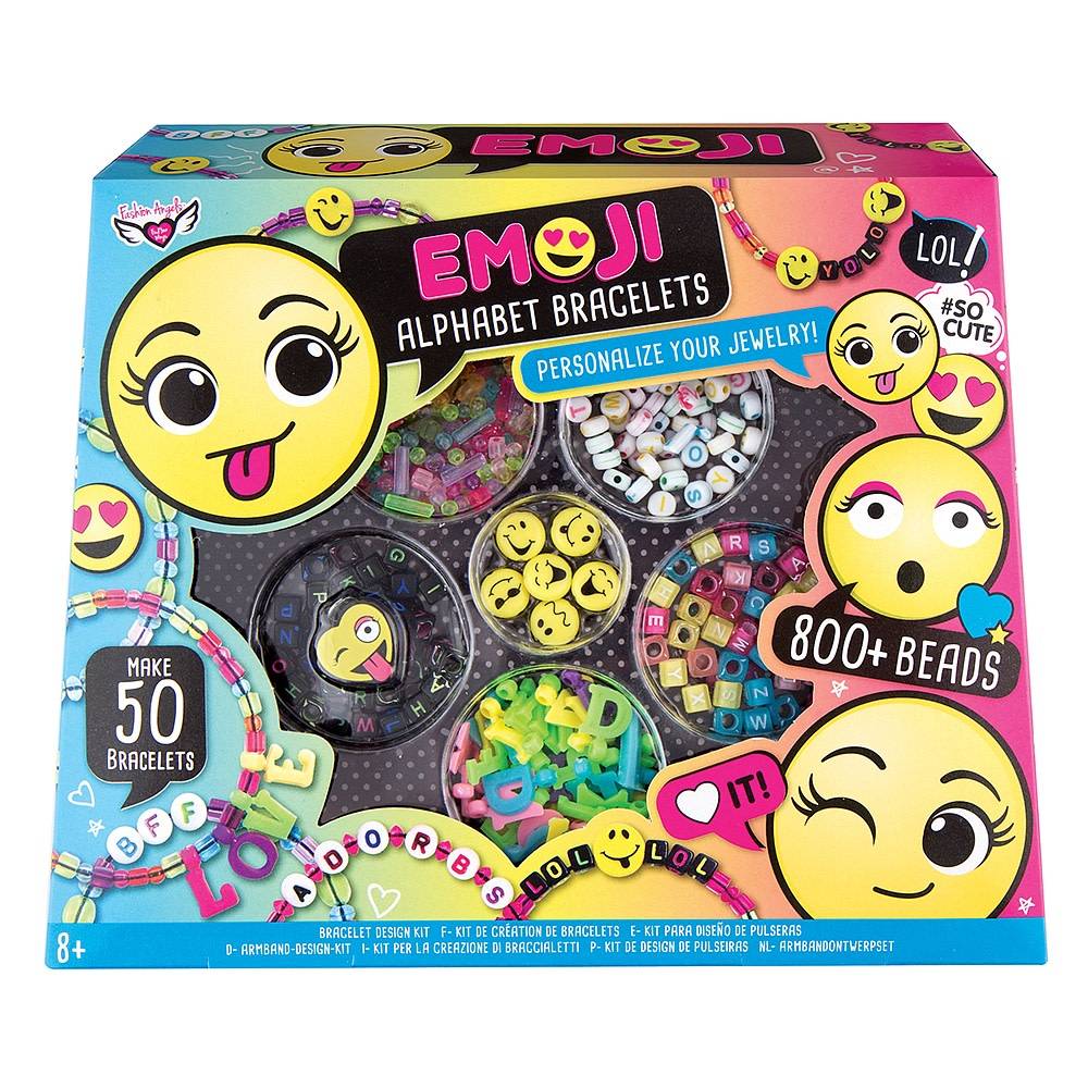 Fashion Angels Emoji Alpha Bracelets Teddy N Me Fashion Angels Emoji Alpha Bracelets