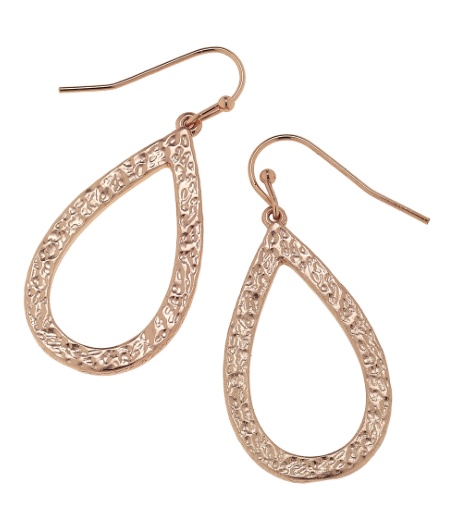 Canvas Jewelry Hammered Teardrop Earrings Roce S Boutique Canvas Jewelry Hammered Teardrop Earrings
