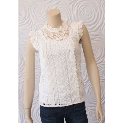 Stella Stella Lace Short Sleeve Blouse Stella Stella Lace Short Sleeve Blouse