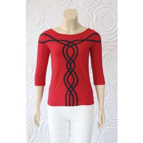 Isabel De Pedro Isabel De Pedro 3/4 sleeve Top Isabel De Pedro Isabel De Pedro 3/4 sleeve Top