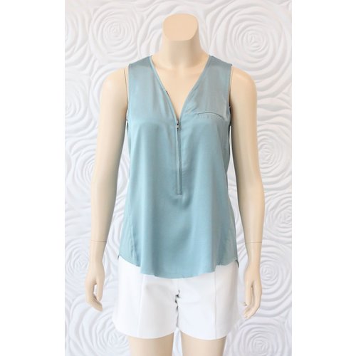 Go Silk Go Silk Sleeveless Zip Up Tank Go Silk Go Silk Sleeveless Zip Up Tank