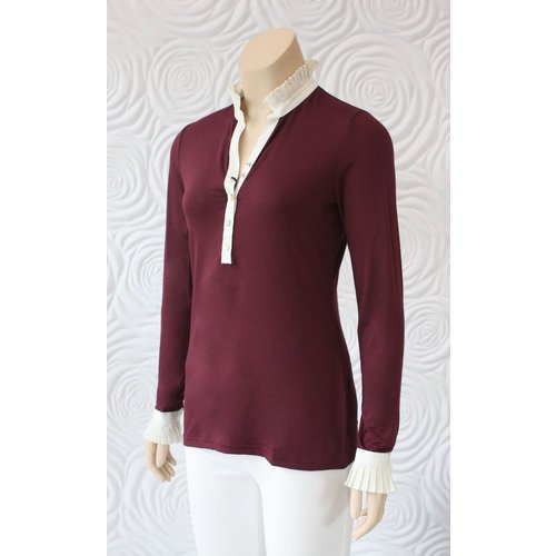 Valentina Valentina Blouse With Taffettas Valentina Valentina Blouse With Taffettas