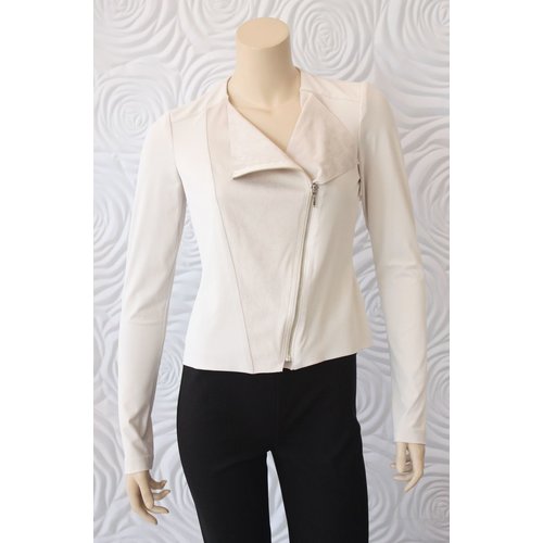 Iris Iris Ivory Bomber Jacket Iris Iris Ivory Bomber Jacket