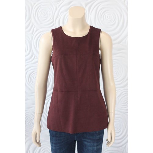 Iris Iris Suede Front Underpinning Top Iris Iris Suede Front Underpinning Top